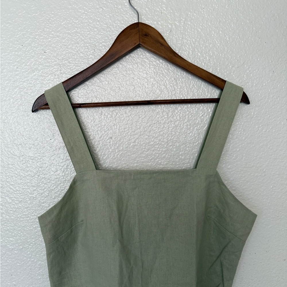 RACHEL ZOE Sage Green Sleeveless Top size M